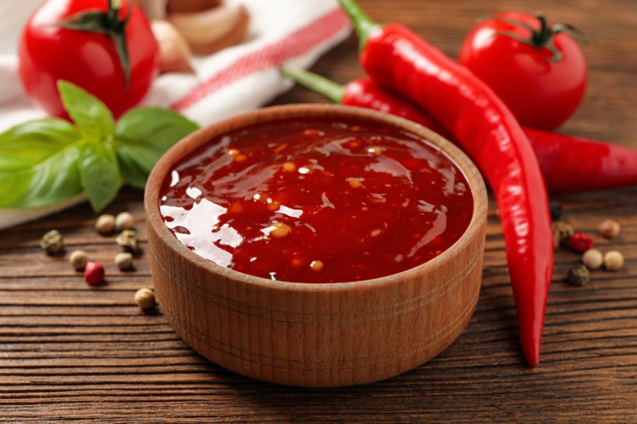 Une sauce au piment, idéale pour relever vos recettes